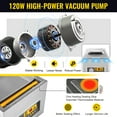 thumbnail image 4 of VEVOR Chamber Vacuum Sealer Machine DZ 260S Commercial Kitchen Food Chamber Vacuum Sealer, 110V Packaging Machine Sealer for Food Saver, Home, Commercial Using, 4 of 9
