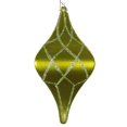 thumbnail image 1 of Vickerman MT198473D 8 in. Lime Candy Glitter Net Drop Ornament, 1 of 1