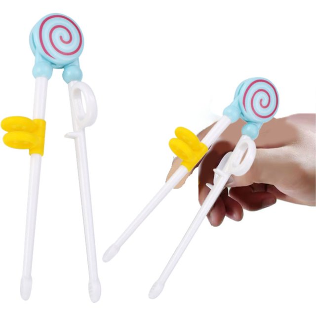 Children's Plastic Chopsticks Children's Stainless Eating Training Chopsticks Children's Right Hand Learning Chopsticks