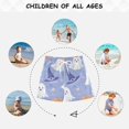 thumbnail image 6 of FORMRS Boys Swim Trunks Quick Dry Mesh Liner Boardshorts Sizes XS-XL, Blue Halloween, 6 of 7