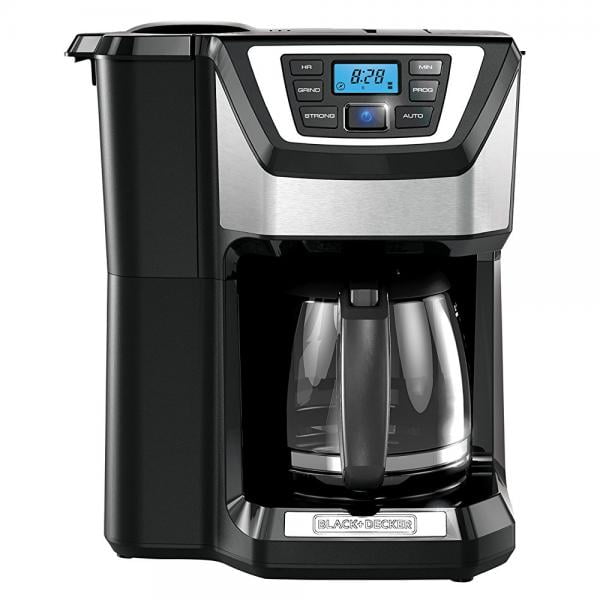 BLACK+DECKER CM5000B Mill & Brew 12Cup Programmable Coffeemaker with