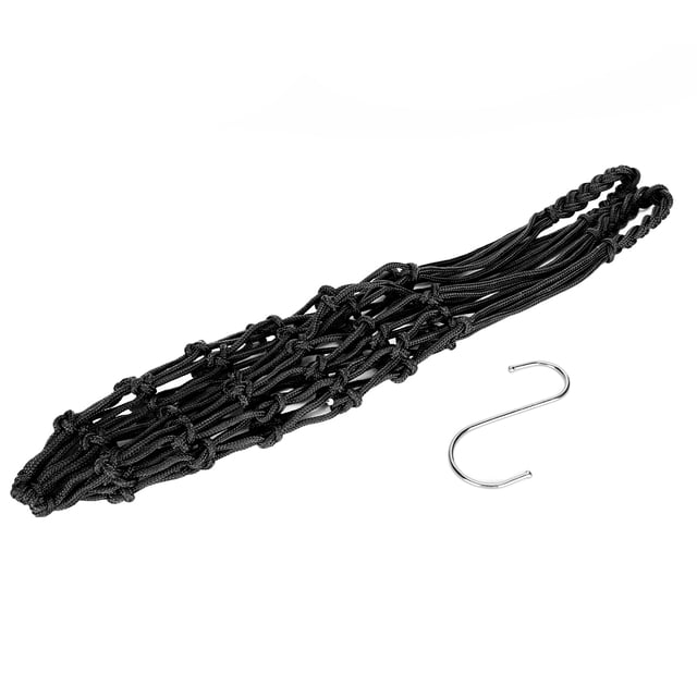 Poultry Feeding Net Bag, Easy Put In Chicken Feeding Bag Easy Clean Conducive Growth Bearing Capacity For Poultry Feeding Black