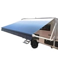 thumbnail image 1 of ALEKO Auvent Rétractable Motorisé RV 16X8 ft Patio Camping Vinyl Canopée Bleu, 1 of 12