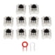 thumbnail image 1 of 10 Uds interruptores de teclado interruptor de acción lineal cuerpo del eje del teclado mecánico con extractor de llave de eje, 1 of 5