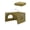 Khaki, variant on 4 Piece Sidewalls for 10x10 Pop Up Canopy, Waterproof & 99% UV Protection Instant Canopy Sun Walls (Canopy NOT Included)
