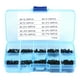 thumbnail image 2 of Tornillos Autorroscantes, 10 Tamamos 1000 piezas kit Surtido de pernos autorroscantes con cabeza cruzada de acero inoxidable m1 m1.2 m1.4 m1.7 para relocencia, gafas, reparación, 2 of 7