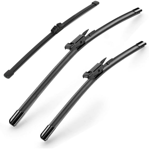 26" 22" 11" Original Equipment Front Windshield Wiper Blades All-Season Durable Stable and Quiet Silicone Wiper Blade Fit for 2011-2023 Ford Explorer Pinch Tab(Set of 3)