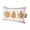 Orange White, variant on 1 Pack Outdoor Waterproof Throw Pillows for Head,Thanksgiving Pumpkin Pine Cone Leaf Cushion Cases with Insert&Straps Neck Pillows for Patio Recliner Chair,Fall Plant Checkered