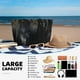 thumbnail image 5 of Fotbe Black And Gold White Horse Bolsa de Viaje para Playa - Resistente al Agua, Bolsa Tote de Gran Capacidad y Ligera con 7 Bolsillos para Mujeres y Hombres, 5 of 7