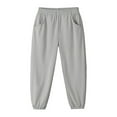 thumbnail image 3 of YTDSCS 5-14T Big Boys Trousers Pants 5-14T Teen Jogger Sweatpants Kids Elastic Sweatpants, 3 of 7