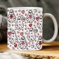 thumbnail image 4 of Konghyp Halloween Coffee Mug Water Mug Pumpkin Ghost Design, Unique Ceramic Cup for Hot Beverages, Perfect Gift for Halloween Lovers, Fun Decor for Fall, 4 of 5