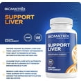 thumbnail image 6 of Liver Support Cleanse Detox & Repair Supplement with Milk Thistle, Artichoke Leaf Extract, L-Methionine, & L-Taurine - Assists in Liver Detox, Tissue Repair (90 Capsules), 6 of 6