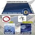 thumbnail image 5 of ShadeMart Customize Size 14’ x 24' Premium Rectangle Blue Winter Swimming Pool Cover Tarp Safety Heavy Duty, Waterproof, UV Resistant ( Cover Size:18' x 28' / 4 ft.Overlap) 【We Customize Size】, 5 of 6