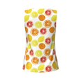 thumbnail image 5 of Lsque Lemon Orange Printed Workout Tank Tops for Women, Athletic Sports Tank Tops, Compression Sleeveless Dry Fit Shirts,Sleeveless Yoga Shirt-X-Large, 5 of 9