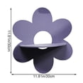 thumbnail image 2 of Vjnyvs Daisy Flower Floating Shelves Wooden Boho Daisy Plant Shelf Wall Mounted Display Stand Hanging Display Flower Decor For Living Room Bathroom Bedroom, 2 of 7