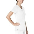 thumbnail image 3 of Adar Pro Scrubs For Women - Tailored Peplum Scrub Top, 3 of 7
