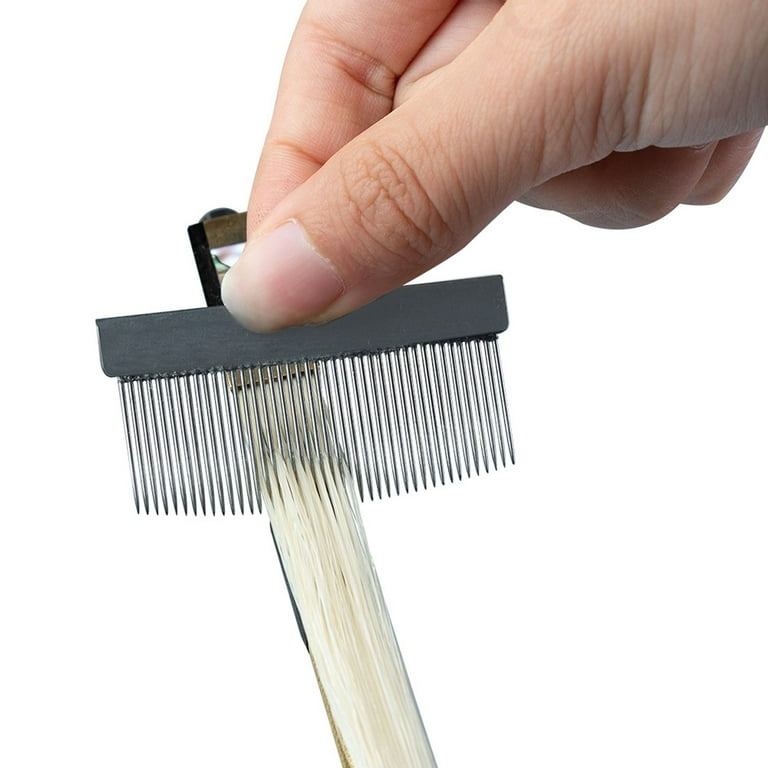 Leke Horse Hair Comb Horsehair Brush Tools for Clean Bow Hair Brushes Pin  Brush