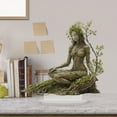 thumbnail image 6 of Bohemian Style Goddess Acrylic Plaque Statue Desk Decor, Nature Spirit Art Office Decor,Multi-Functional Home Art with Storage Bag,Boho Chic Gift for Plant Lovers, 6 of 6