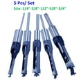 thumbnail image 4 of Max-Craft Wood Square Hole Mortise Chisel Bit Cutter 5Pcs Set Size 1/4"-3/8"-1/2"-5/8"-3/4", 4 of 8