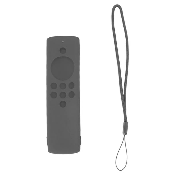 Étui de Protection pour Télécommande, Housse en Silicone pour Télécommande Facile à Installer pour la Famille Gris Foncé