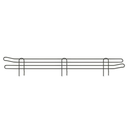 Honey Can Do 36" Anti-Slide Screen for Shelving Unit, Black