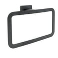 thumbnail image 2 of Chicago Series Black Bathroom Towel Ring, 2 of 5