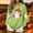 Mint Green, variant on ZunFeo Womens Hall-oween Ghost Graphic Hoodie Oversized Pullover with Kangaroo Pocket Mint Green,Size 2XL