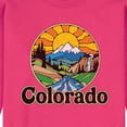 thumbnail image 2 of Instant Message - Groovy Colorado - Men's Crew Neck Fleece Pullover, 2 of 5