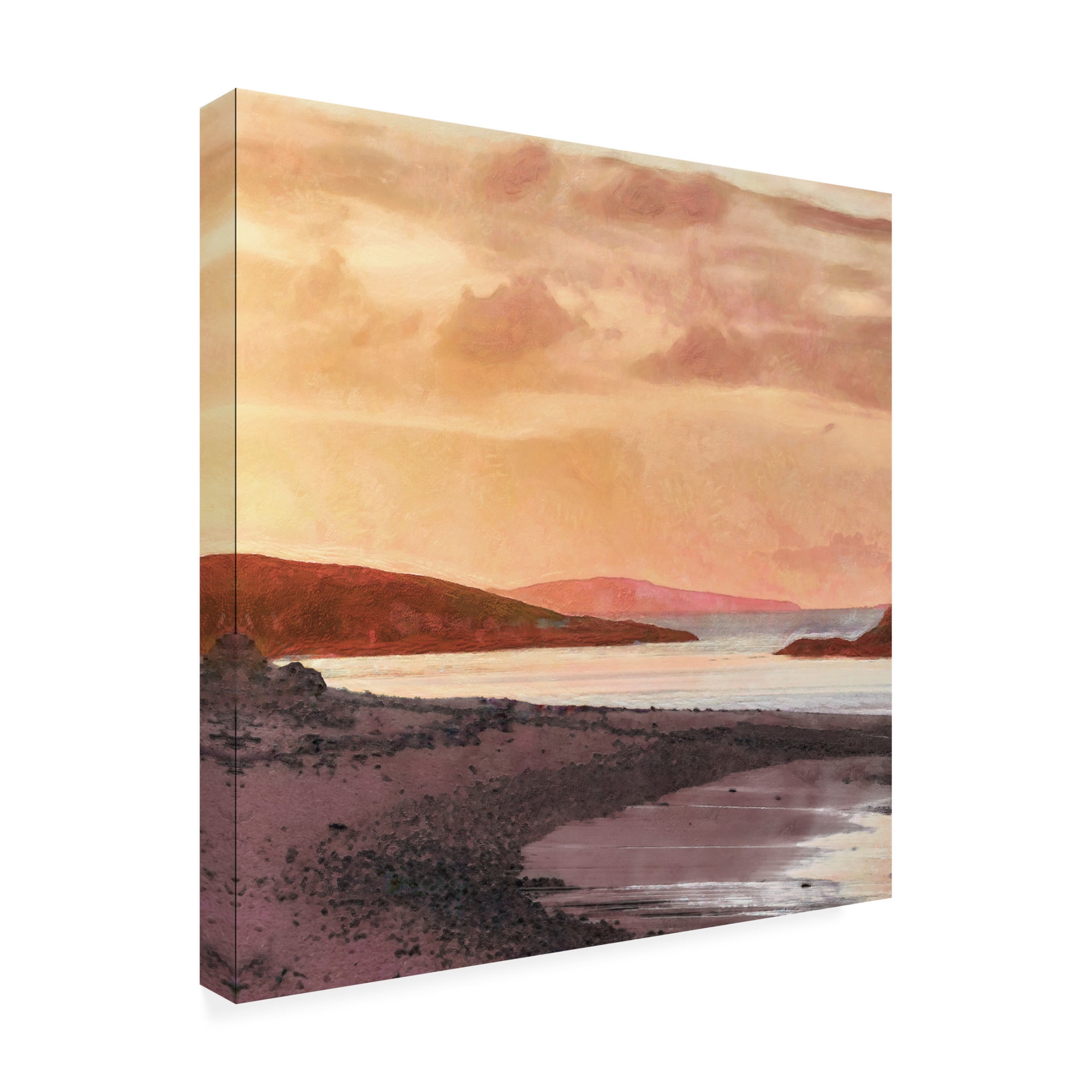 Trademark Fine Art Alonzo Saunders  A New Morning II Canvas Wall Art