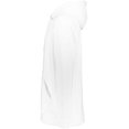 thumbnail image 2 of Youth Wicking  Fleece Hoodie S White, 2 of 2