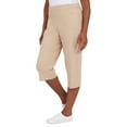 thumbnail image 3 of Alfred Dunner Womens Petite Allure Stretch Clamdigger Pant, 3 of 6