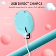 thumbnail image 3 of Luz Delantera De Bicicleta Para Chico, Luz Trasera Recargable Por Usb Para Bicicleta Con Bocina, 5 Campanas Con Efecto De Sonido, Regalo Para Niños, Producto En Oferta Kearding OD015646-01, 3 of 6
