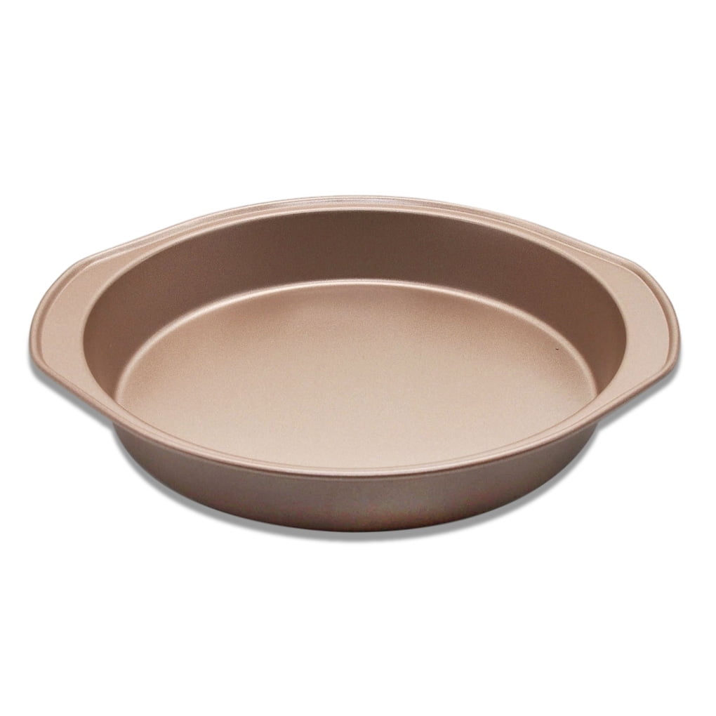 DALX Baking Mold 9 Inch Nonstick Cake Tray Microwave Oven Kitchen Cooking Pot Utensil with Roll