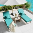 thumbnail image 3 of Outdoor Water-Resistant Olefin Chaise Lounge Cushion, Removable Waterproof Fade, 1 Count, 3 of 9
