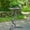 Galvanized Finish, variant on Zaer Ltd. Shallow Birdbath on Curved Branch Stand (Aged Copper Finish)