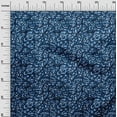 thumbnail image 3 of oneOone Velvet Medium Blue Fabric Abstract Craft Projects Decor Fabric Printed By The Yard 58 Inch Wide, 3 of 4
