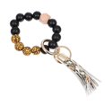 thumbnail image 4 of Wooden Bead Key Chain Bracelet with Silicone Ring for Decor Multi Color 1 Piece, 4 of 4