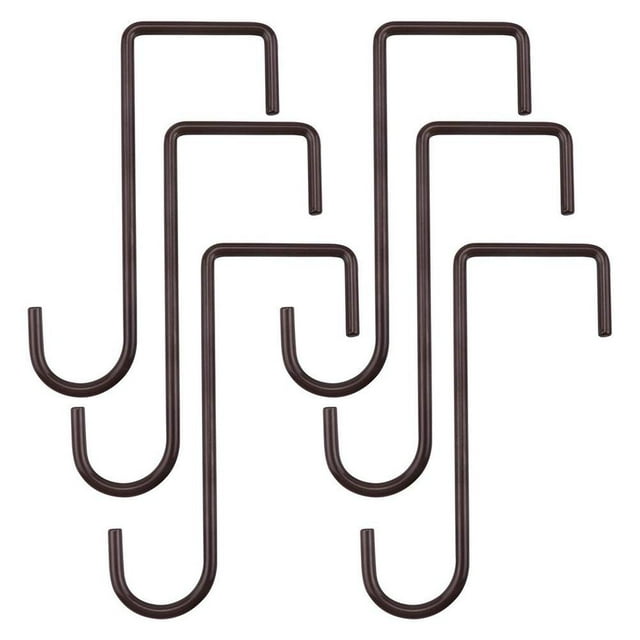 Fence Hooks,6 Pcs 2 x Metal Hangers Patio Hooks Revolutionary Design