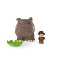 thumbnail image 5 of Fisher-Price Little People Hippo with Zookeeper Figure, 5 of 10
