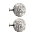 thumbnail image 1 of Ball Shape Handles Black Color Door Handles Drawer Handles Glitter Durable, 1 of 8