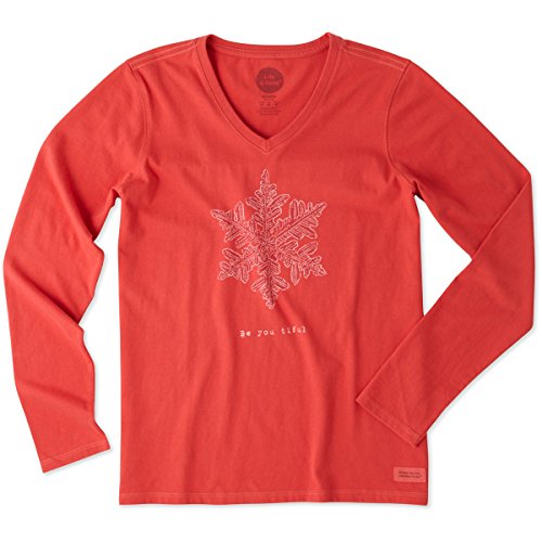 life is good snowflake shirt
