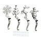 thumbnail image 3 of 4 colgadores para calcetines navideños, adornos navideños colgantes de muñeco de nieve para repisas de ventanas, escaleras y ., 3 of 9