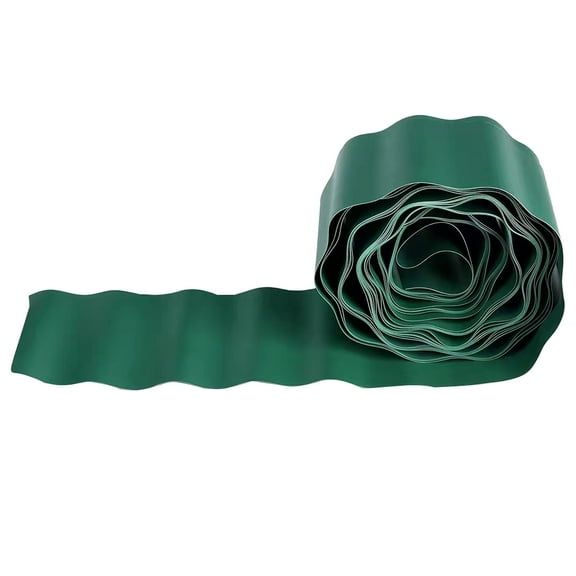 Raindrops 1 Roll Garden Fence Plastic for in Green 35.4x7.9in