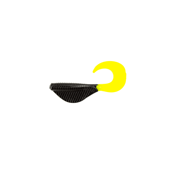 6th Sense – Curly Clobber 2" Soft Plastic Swimbait, Baitfish Imitator with Curly Tail and Thin Collapsing Belly, 12 Pack