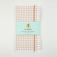 thumbnail image 5 of Arkwright Classic Checkered Dishcloth 8-Pack, Cotton Kitchen Dish Cloths, 13x13 in., Tan and White Check Pattern, 5 of 5
