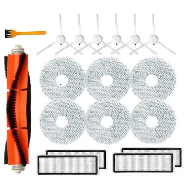 18 piezas compatibles con Xiaomi Mijia B101cn filtro Hepa paño de fregona cepillo lateral principal