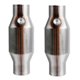 thumbnail image 1 of 2Pcs 2.5inch Spun Universal Catalytic Converter High Flow Stainless Steel 425250 Exhaust Catalytic, 1 of 5