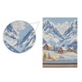 thumbnail image 5 of Yayeee Garden Flag 12"x18" Double Sided Outdoor Yard Lawn Holiday Decorations, Winter Mountain, 5 of 6