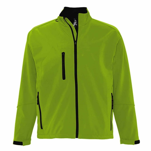 SOLS - Chaqueta soft shell Modelo relax hombre caballero (transpirable, cortavientos y resistente al agua) (Verde Absenta) SOLS UTPC347_absinthgreen