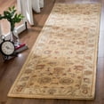 thumbnail image 3 of SAFAVIEH Bergama Bradford Traditional Wool Area Rug, Taupe/Ivory, 4' x 6', 3 of 10